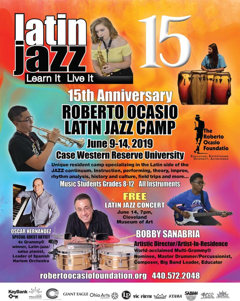 2019 Roberto Ocasio Latin Jazz Camp